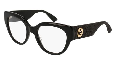 women's gucci eyeglasses clear frame|gucci cateye frames direct.